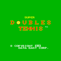 Super Doubles Tennis